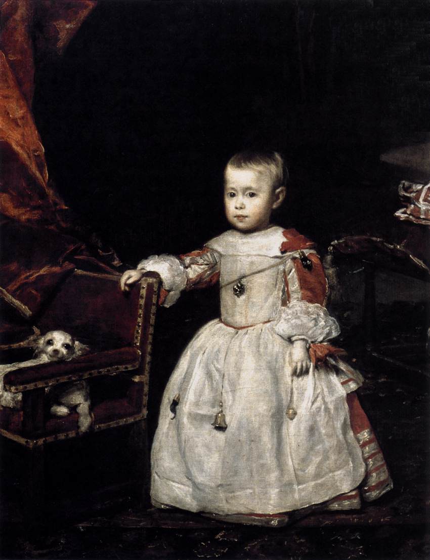 Infante Felipe Próspero by VELÁZQUEZ, Diego Rodriguez de Silva y