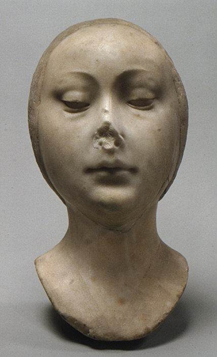 Mask of a Young Woman by LAURANA, Francesco