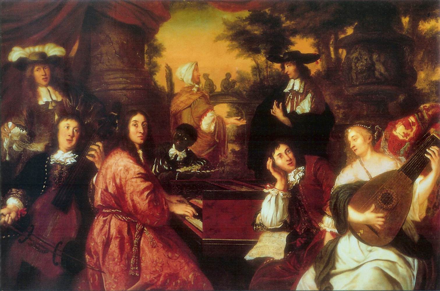 Domestic Music Scene by VOORHOUT, Johannes