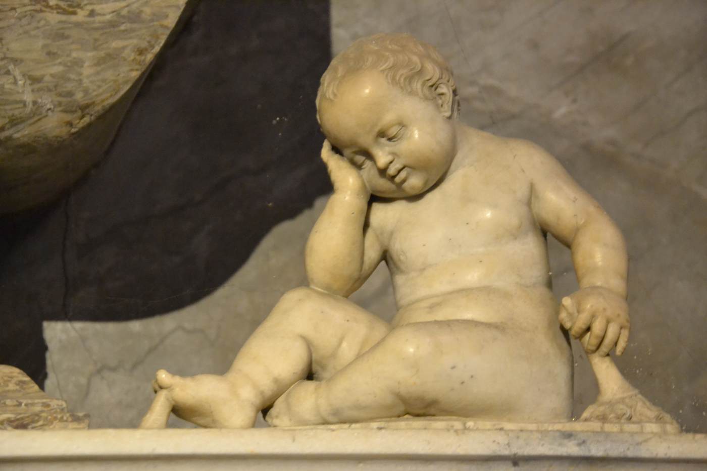 Funeral monument to Giovanni Battista Trecchi (detail) by