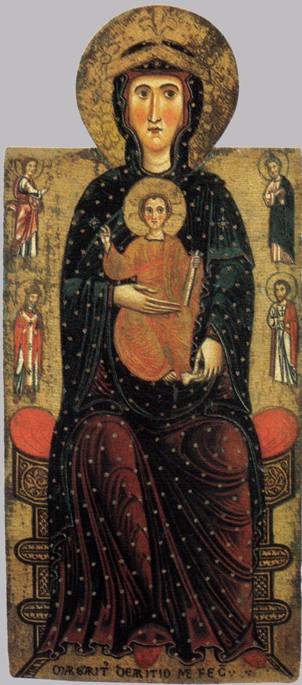 Madonna and Child Enthroned by