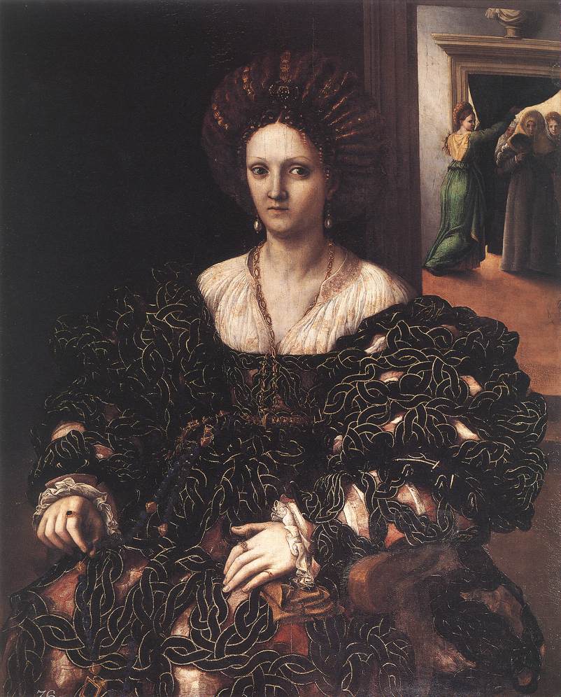 Portrait of a Woman by GIULIO ROMANO