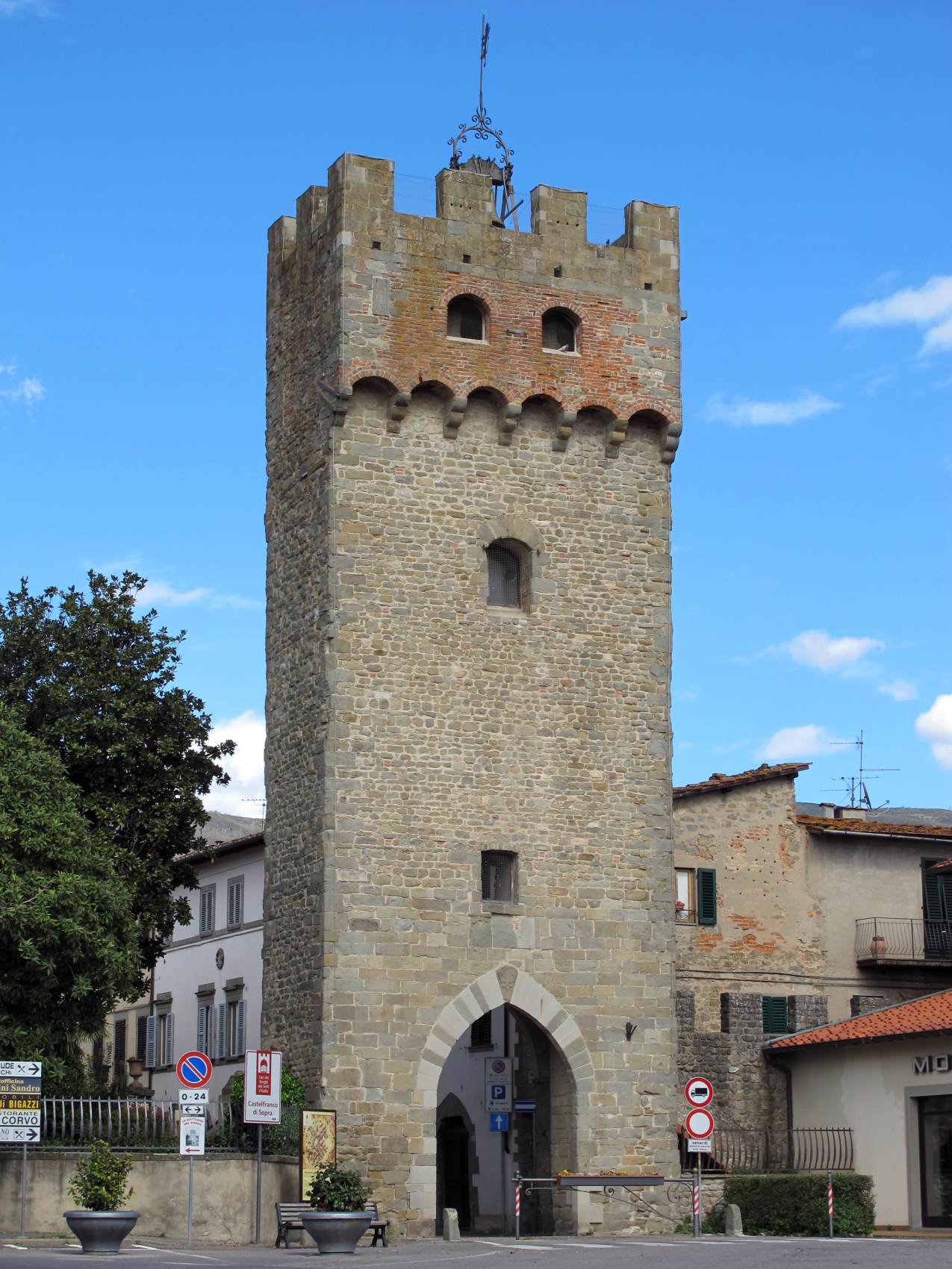 Porta Campana (Torre di Arnolfo) by ARNOLFO DI CAMBIO