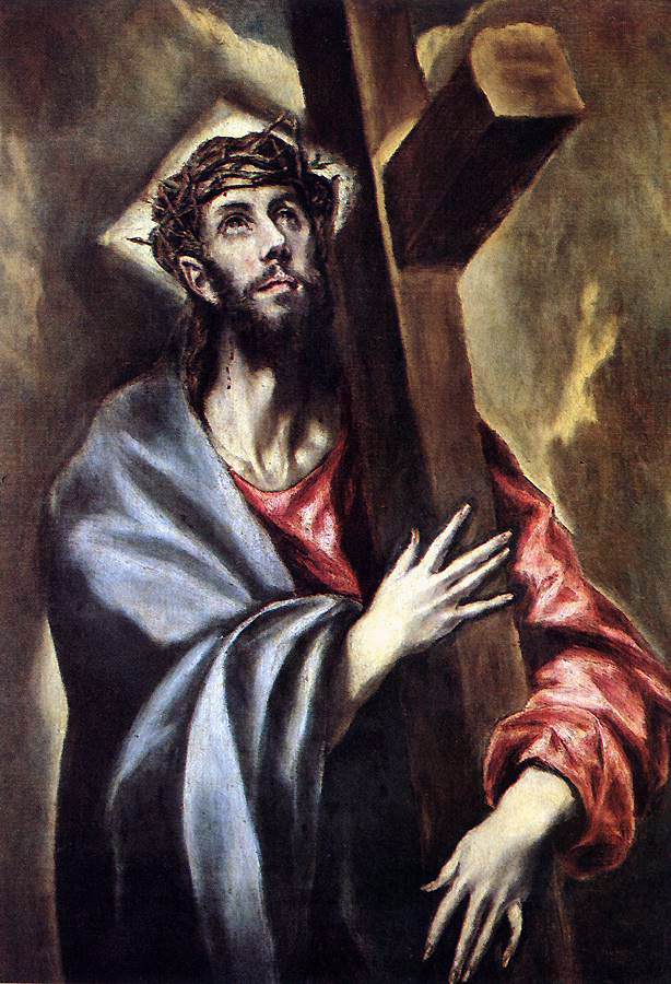 Christ Carrying the Cross by GRECO, El