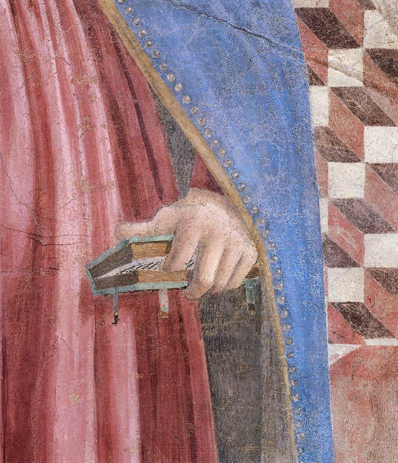 10. Annunciation (detail) by