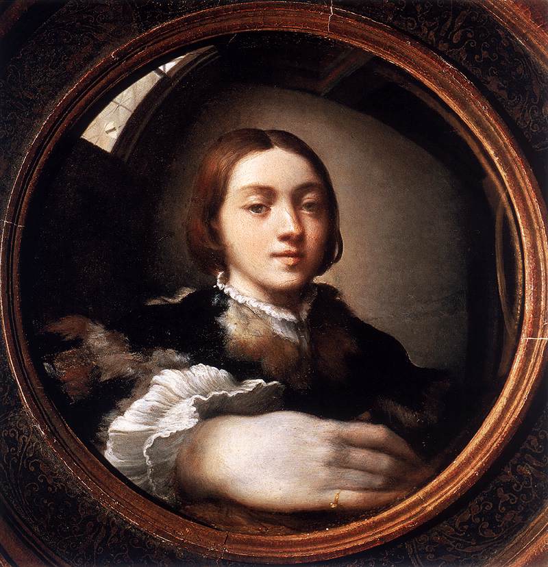 Self-Portrait in a Convex Mirror by PARMIGIANINO