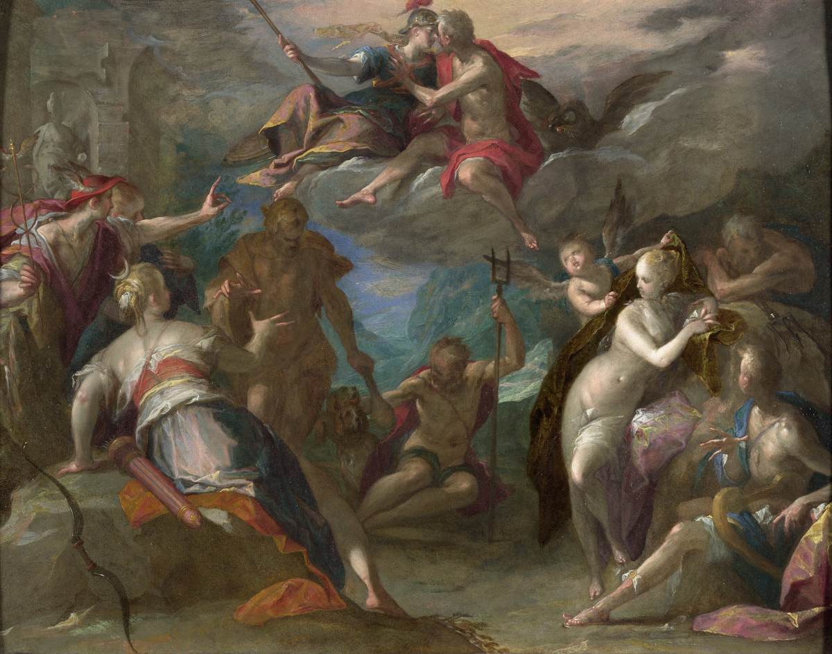 The Amazement of the Gods by AACHEN, Hans von