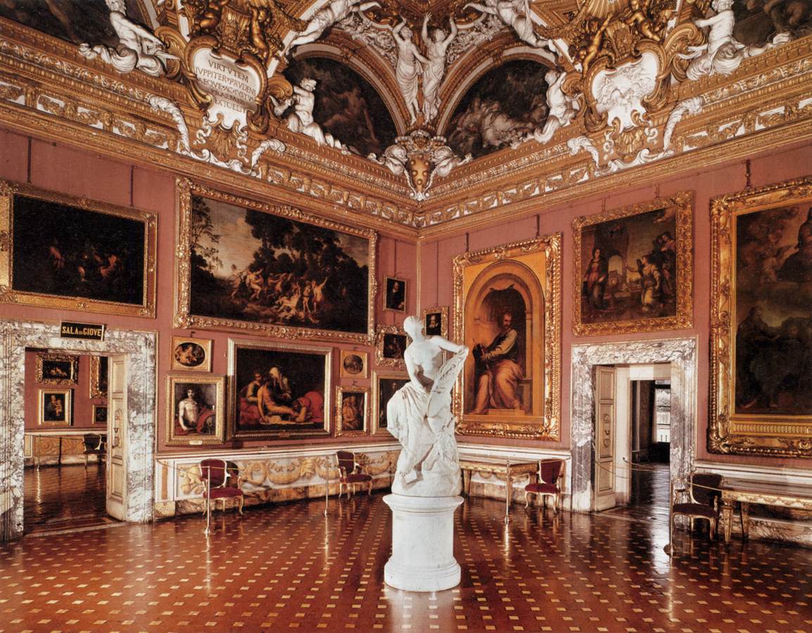 View of the Sala di Giove by