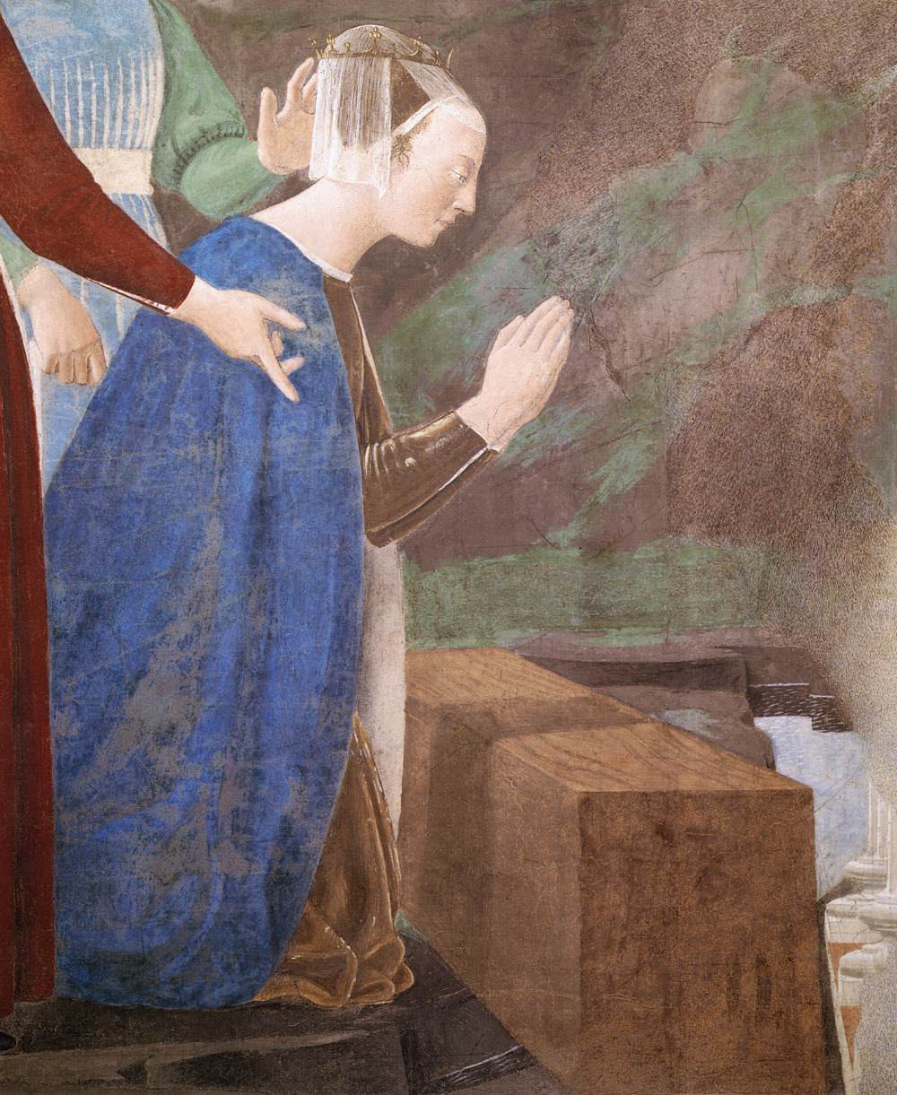 2a. Procession of the Queen of Sheba (detail) by PIERO DELLA FRANCESCA