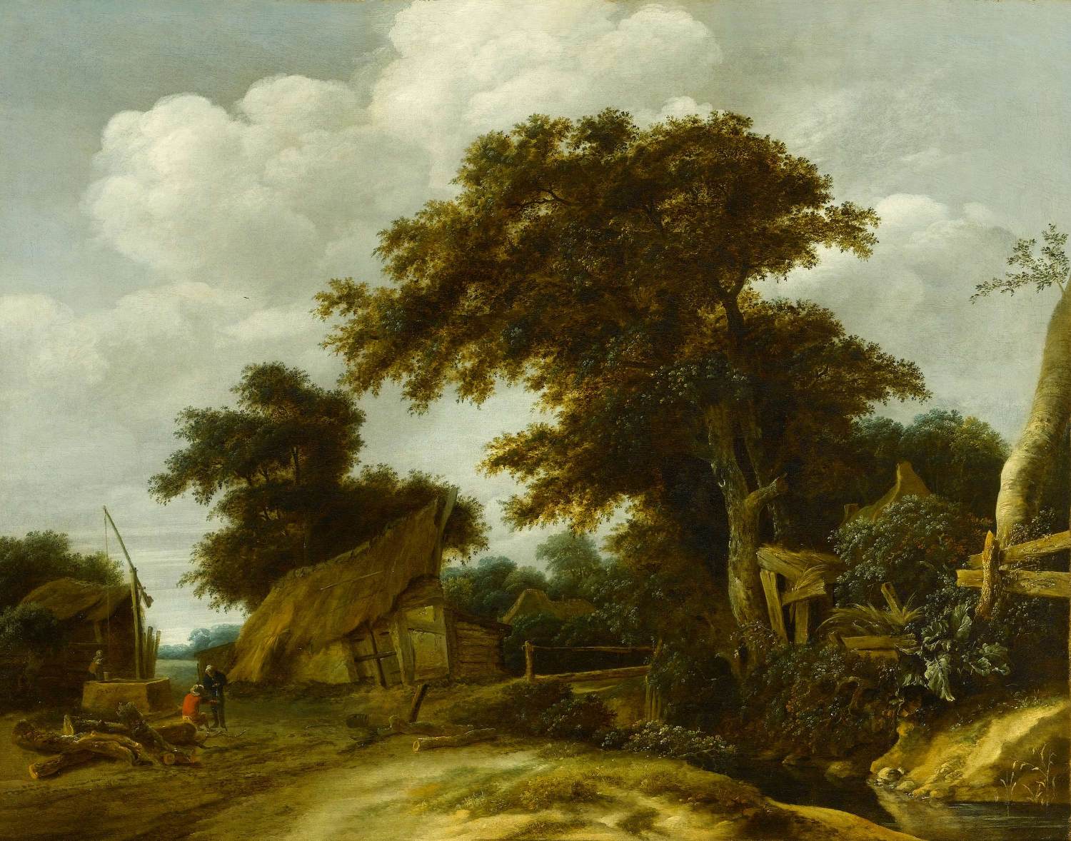 Landscape with a Farmyard by