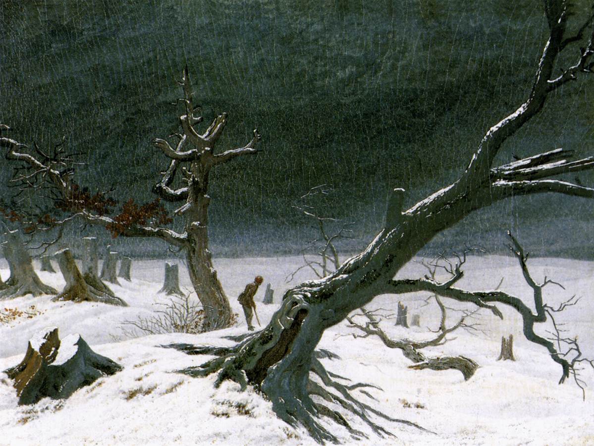 Winter Landscape by FRIEDRICH, Caspar David