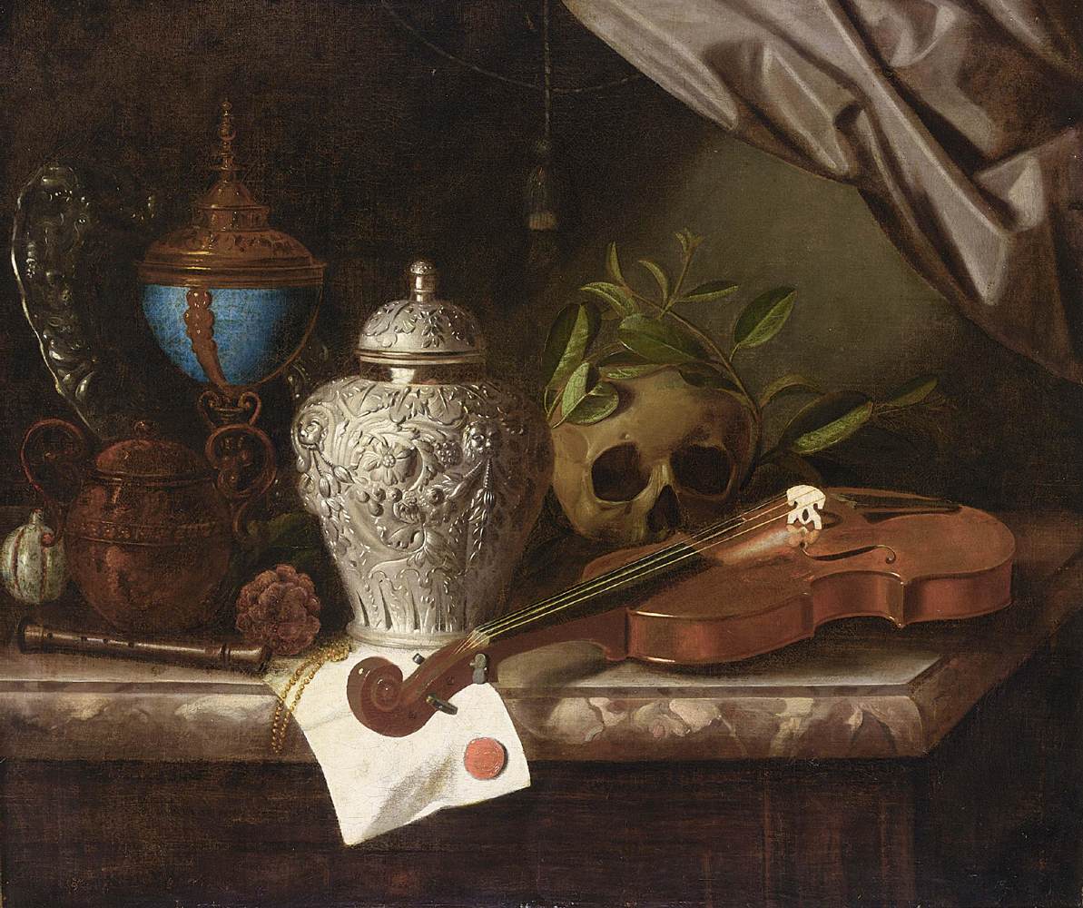 Vanitas Still-Life by ROESTRAETEN, Pieter Gerritsz. van