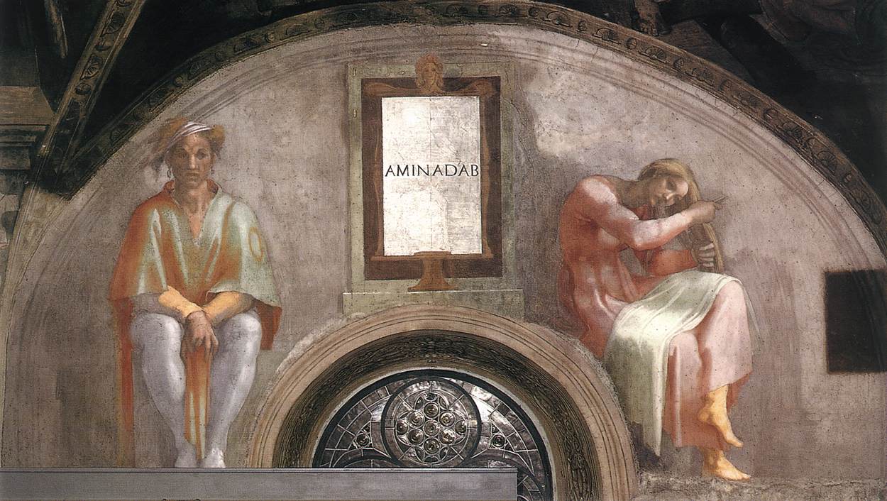 Amminadab by MICHELANGELO Buonarroti