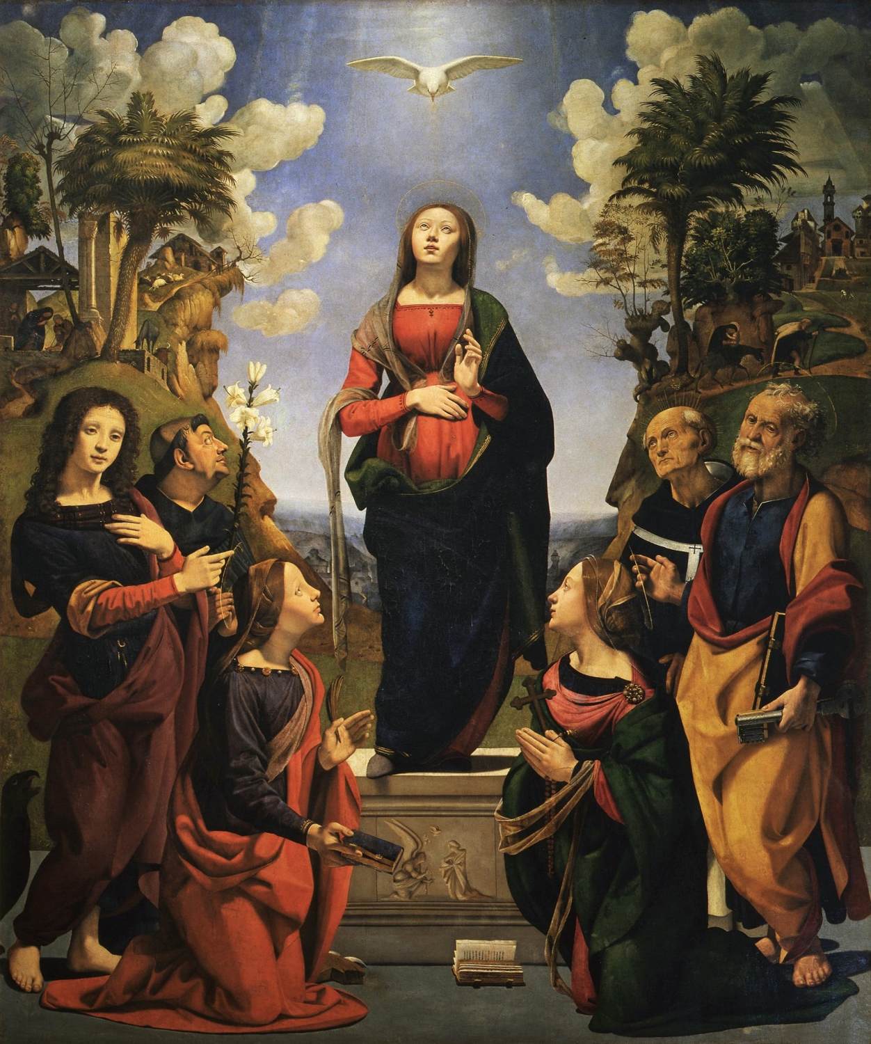 Incarnation of Jesus by PIERO DI COSIMO