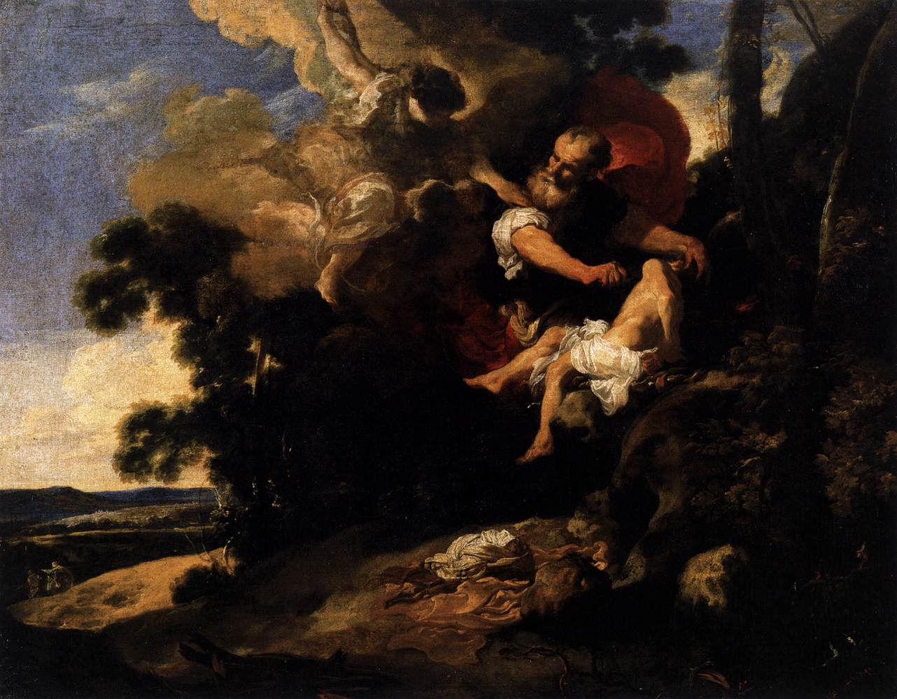 The Sacrifice of Isaac by LISS, Johann