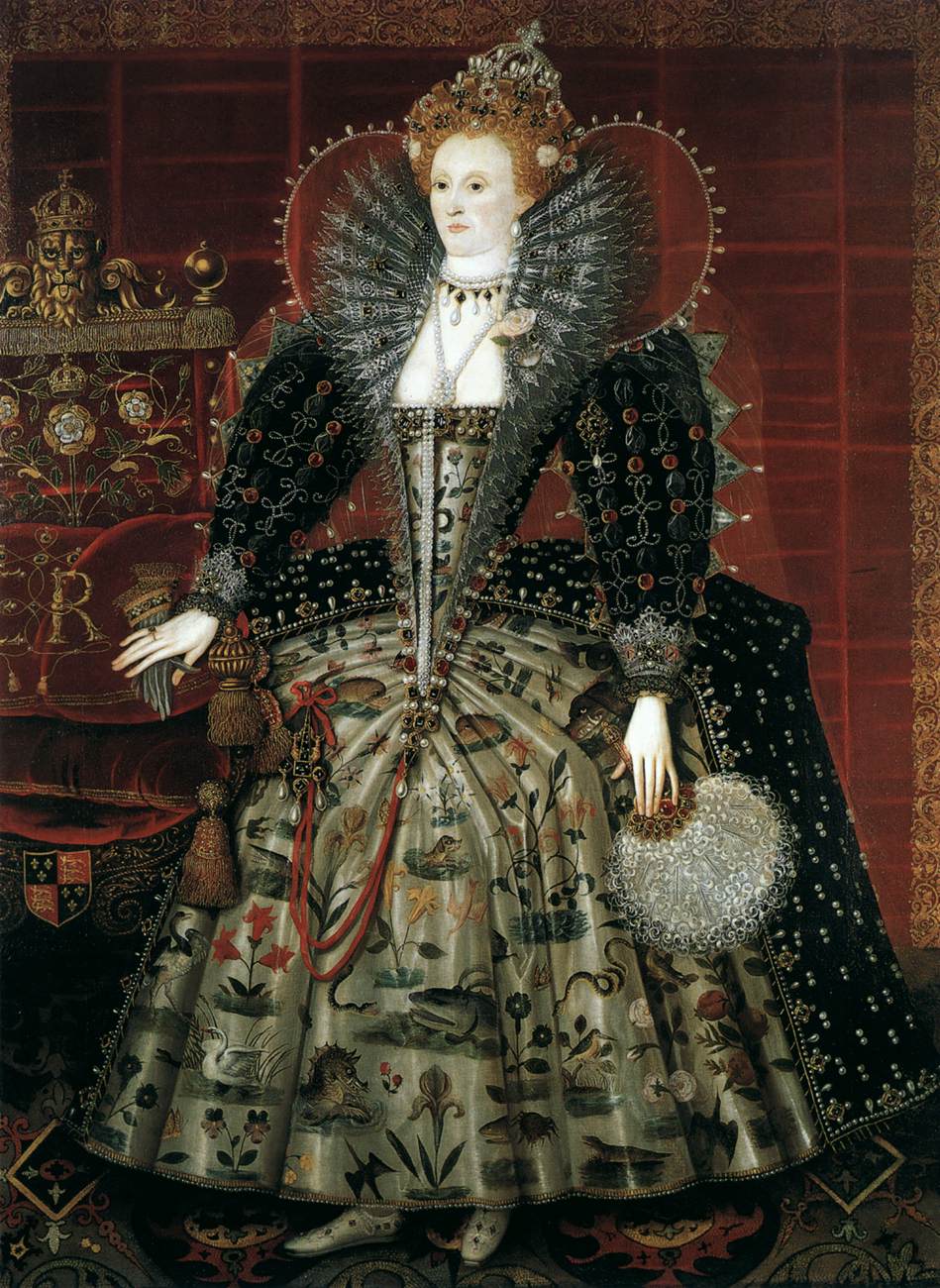 Queen Elizabeth I by HILLIARD, Nicholas