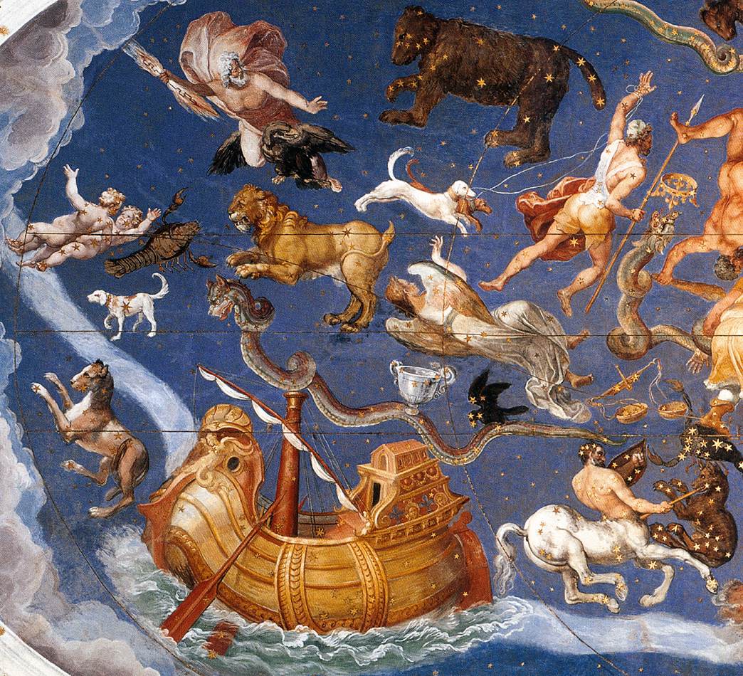 View of the ceiling (detail) by VECCHI, Giovanni de'