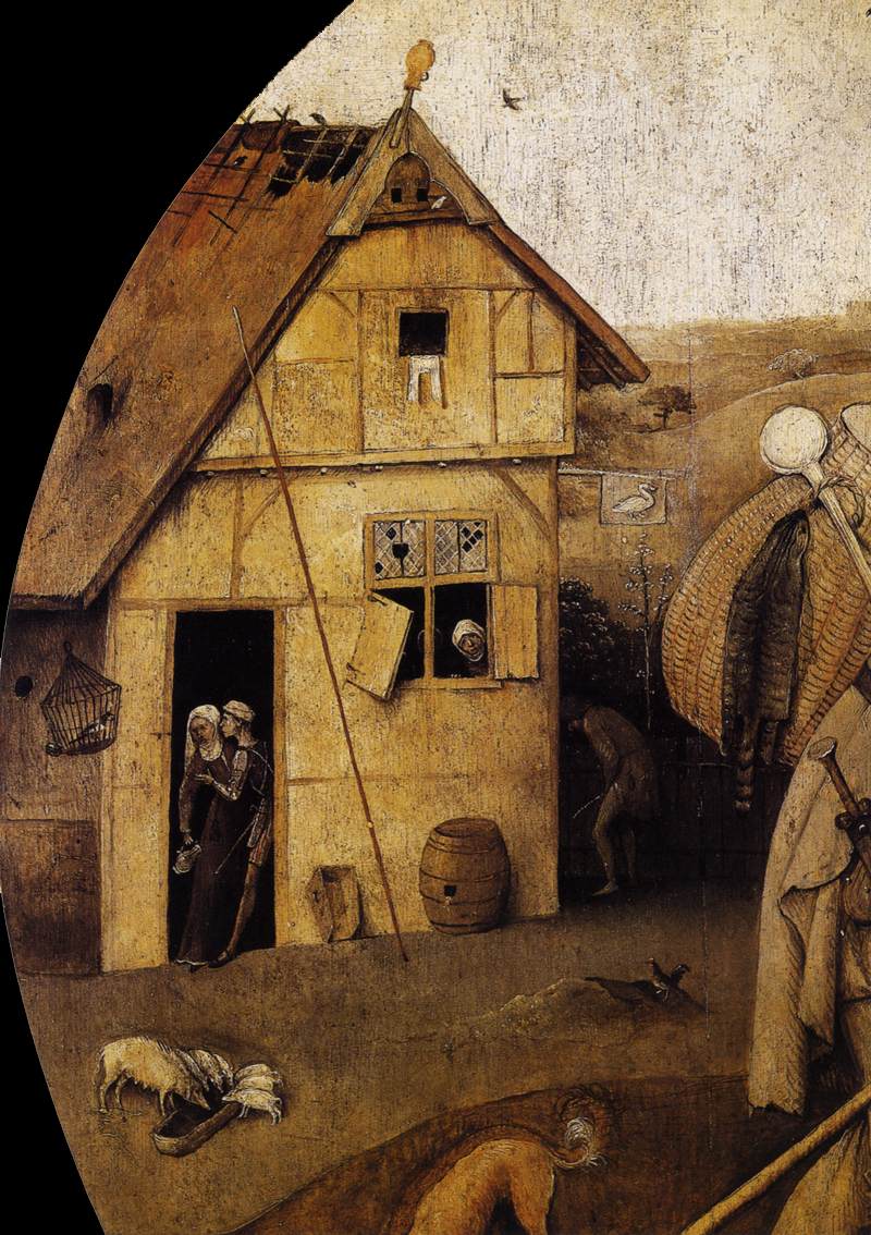 The Wayfarer (detail) by BOSCH, Hieronymus