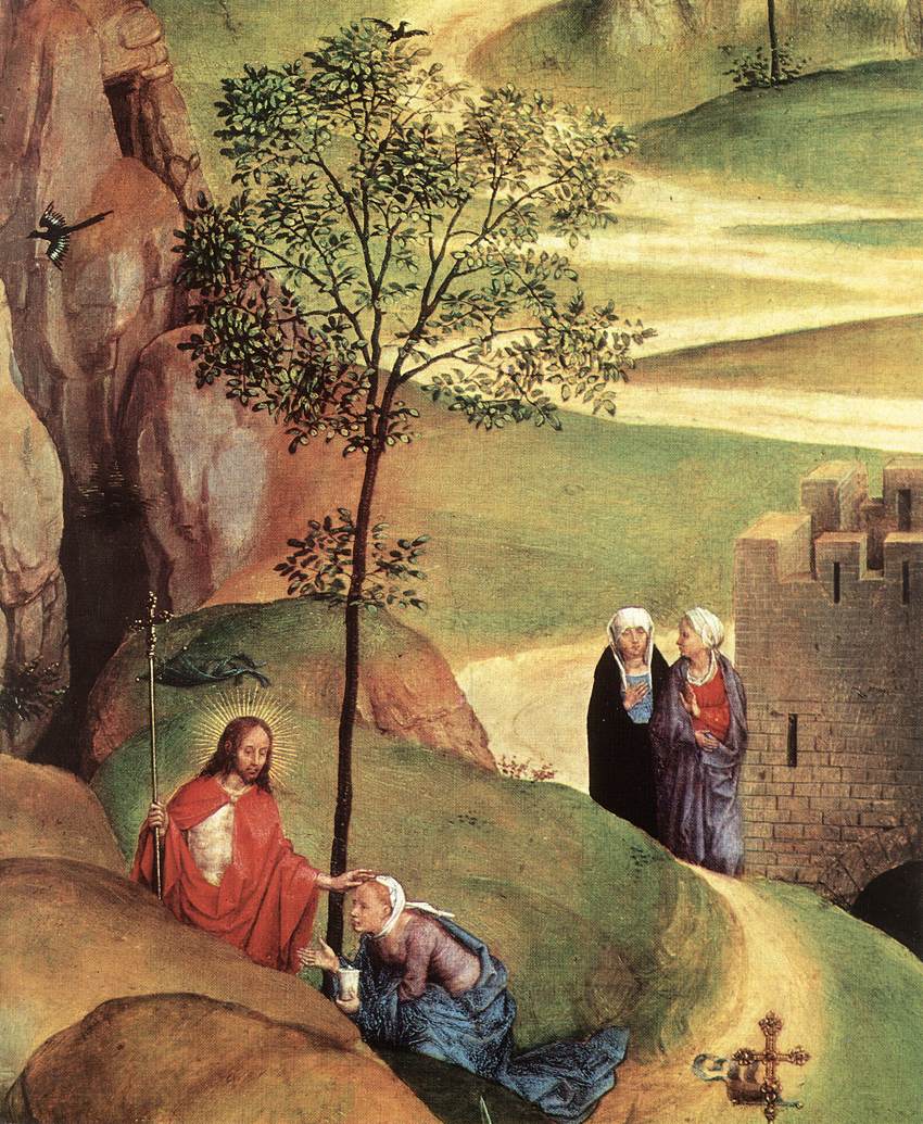 Advent and Triumph of Christ (detail) by MEMLING, Hans