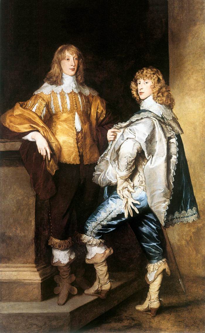 Lord John and Lord Bernard Stuart by DYCK, Sir Anthony van