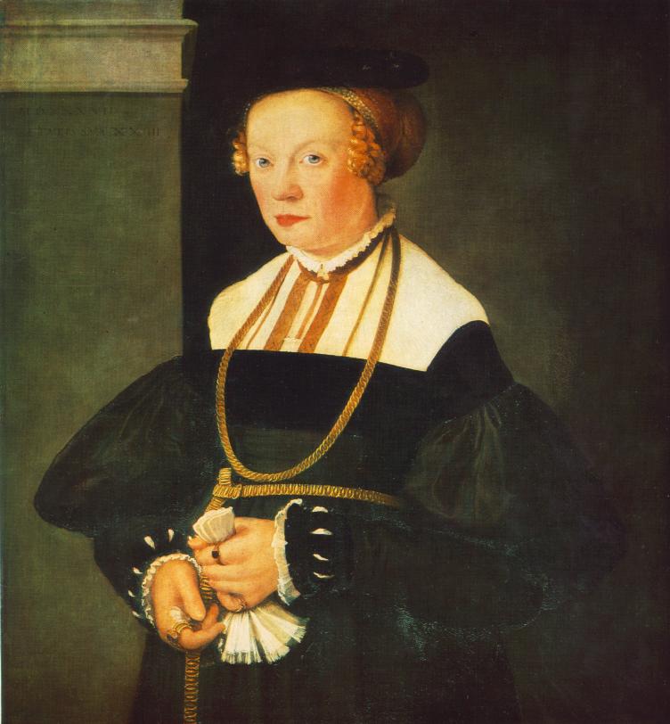 Portrait of Felicitas Seiler by AMBERGER, Christoph