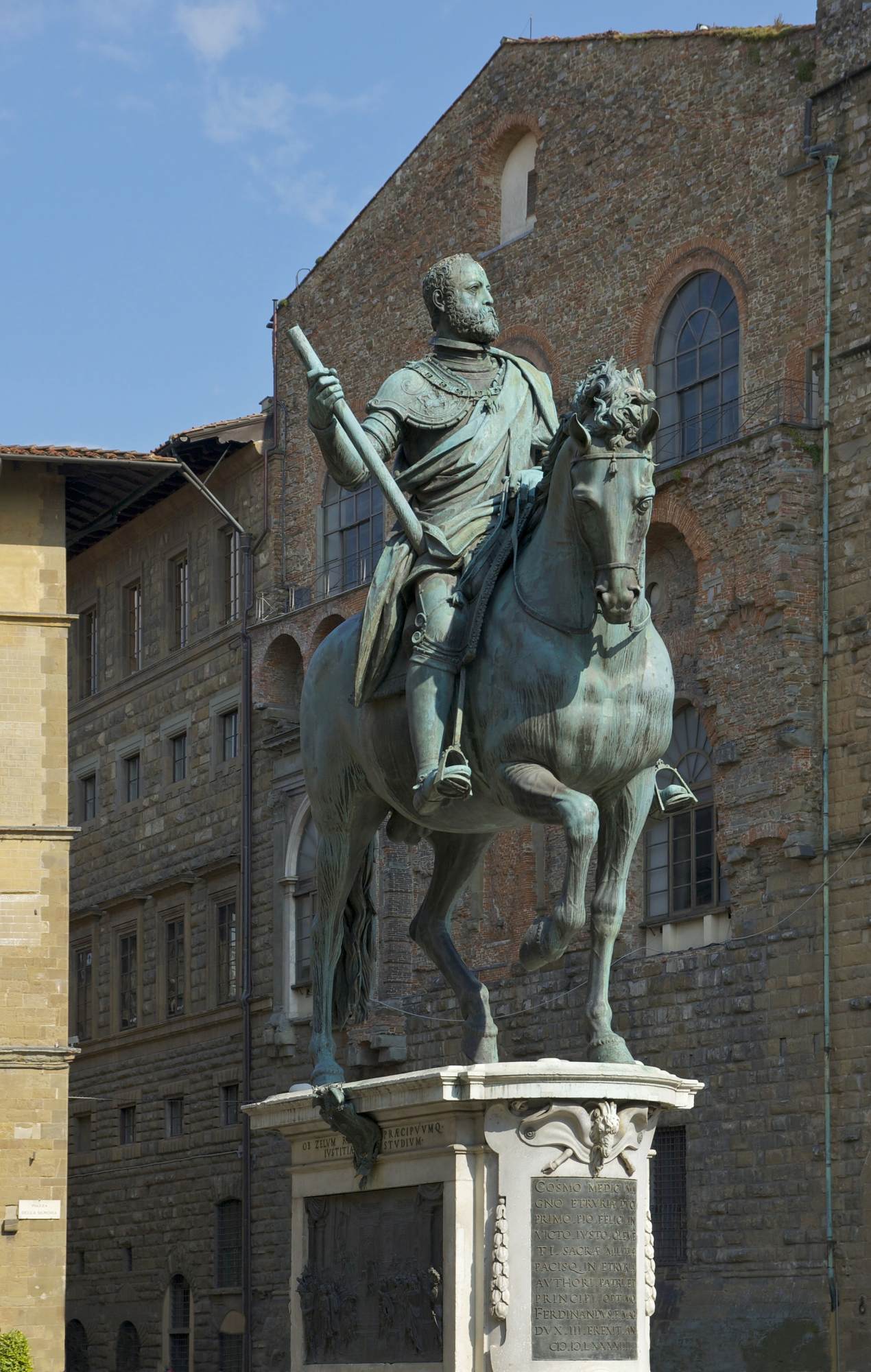 Equestrian Portrait of Cosimo I by