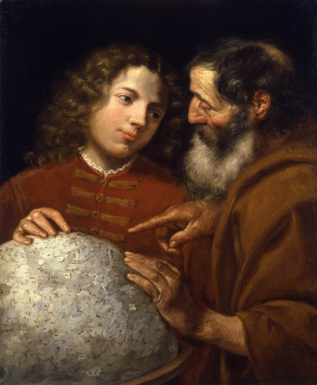 Geography Lesson by BELLOTTI, Pietro