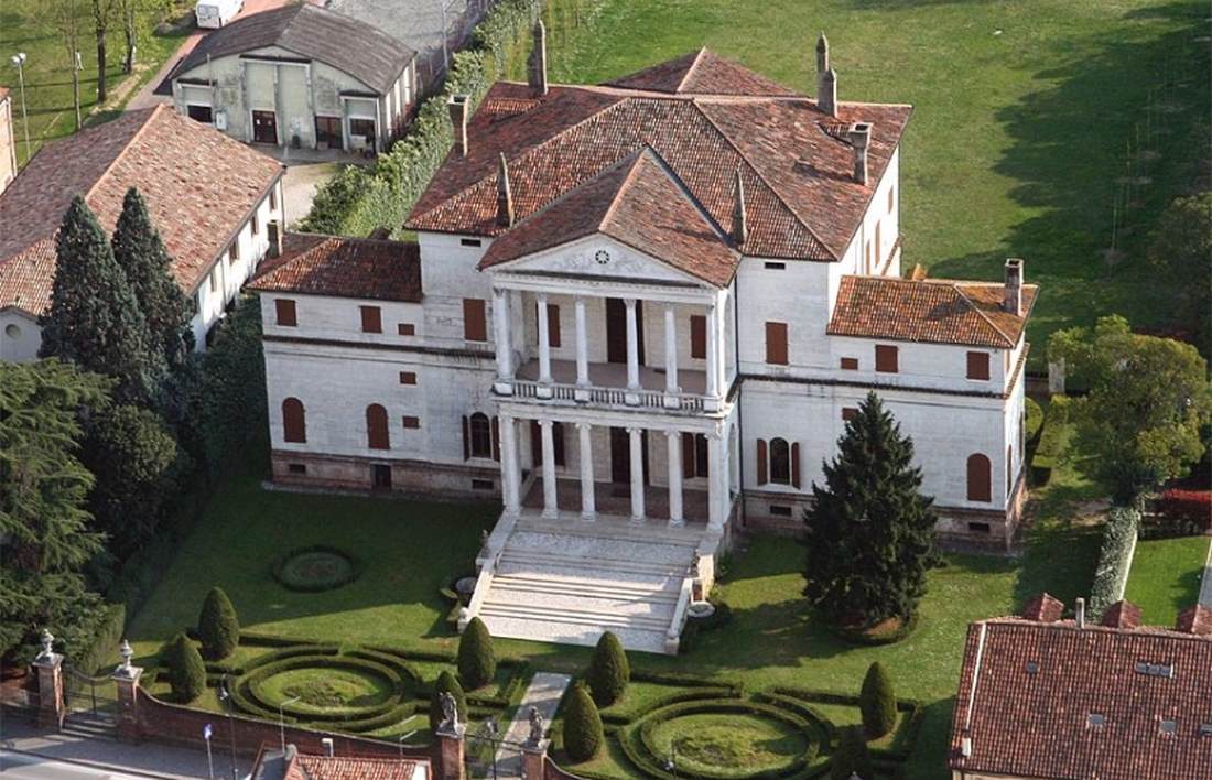 Aerial view by PALLADIO, Andrea