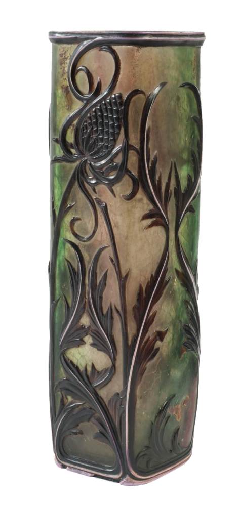 "Thistles" vase" by