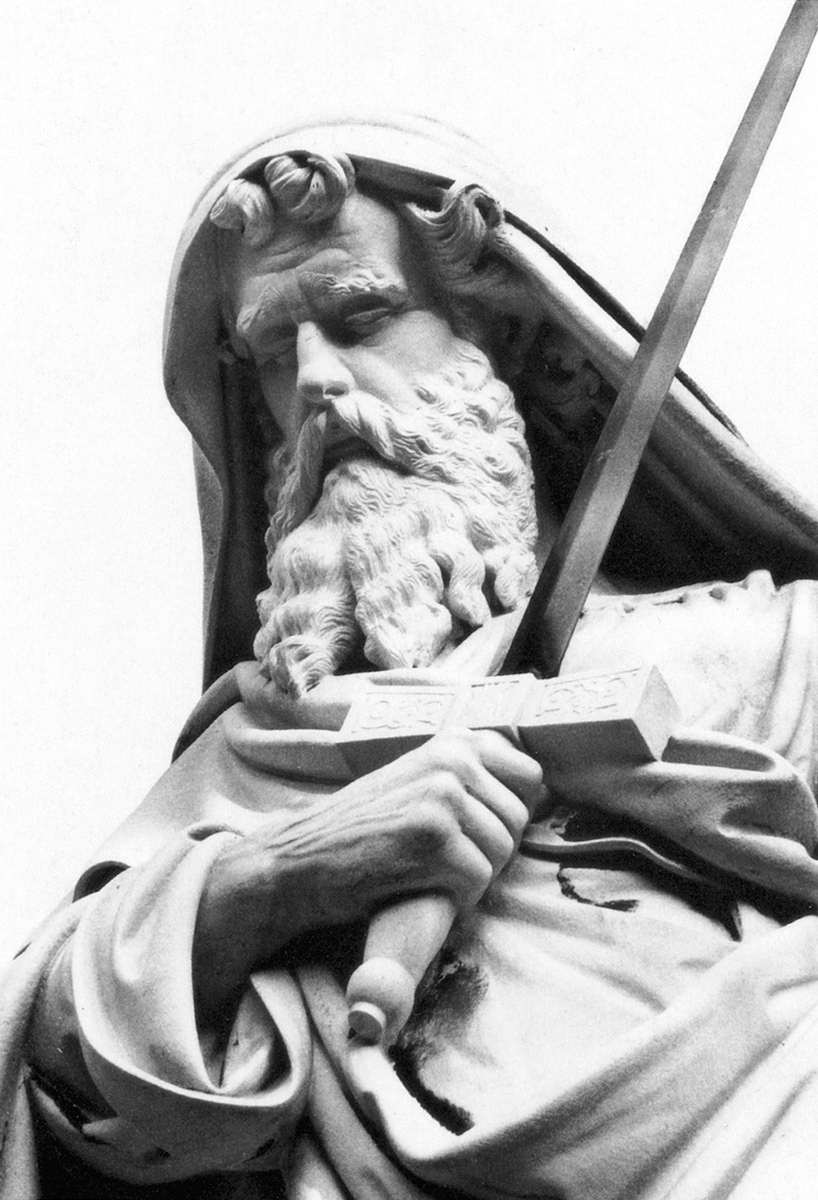 St Paul (detail) by OBICI, Giuseppe