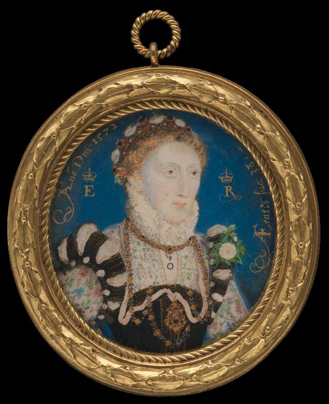 Queen Elizabeth I by HILLIARD, Nicholas