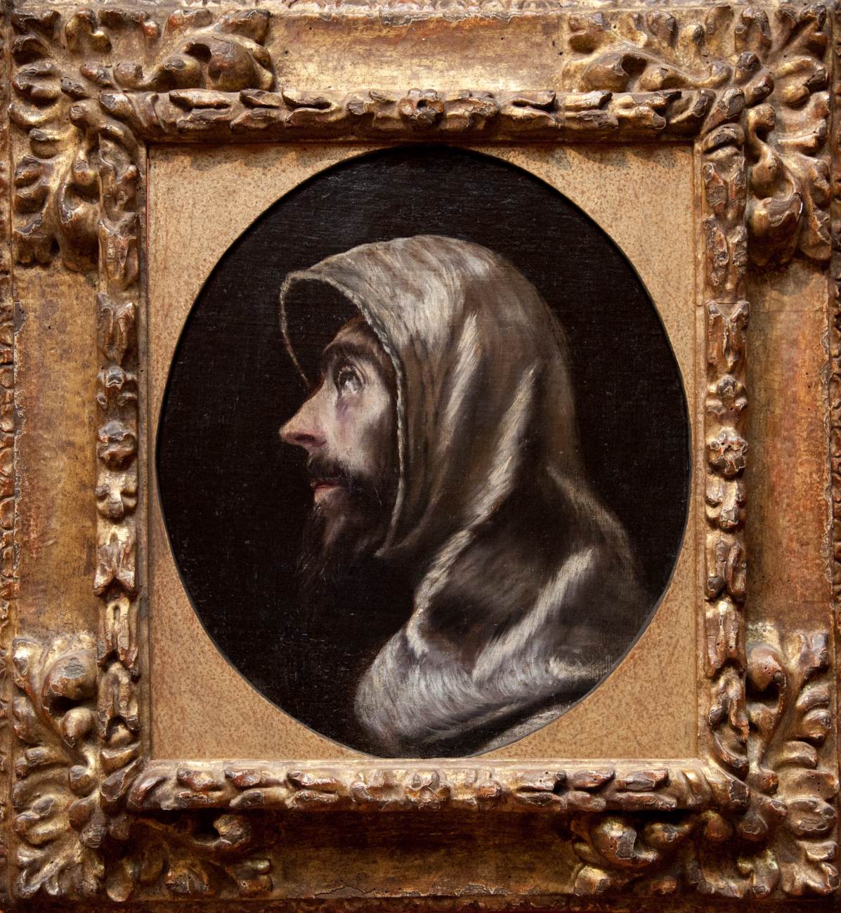 Head of St. Francis by GRECO, El