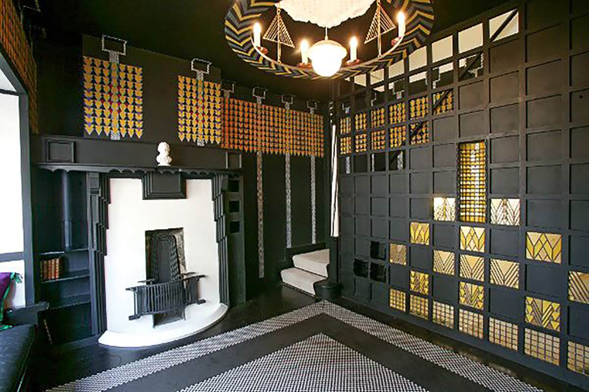 Interior view by MACKINTOSH, Charles Rennie