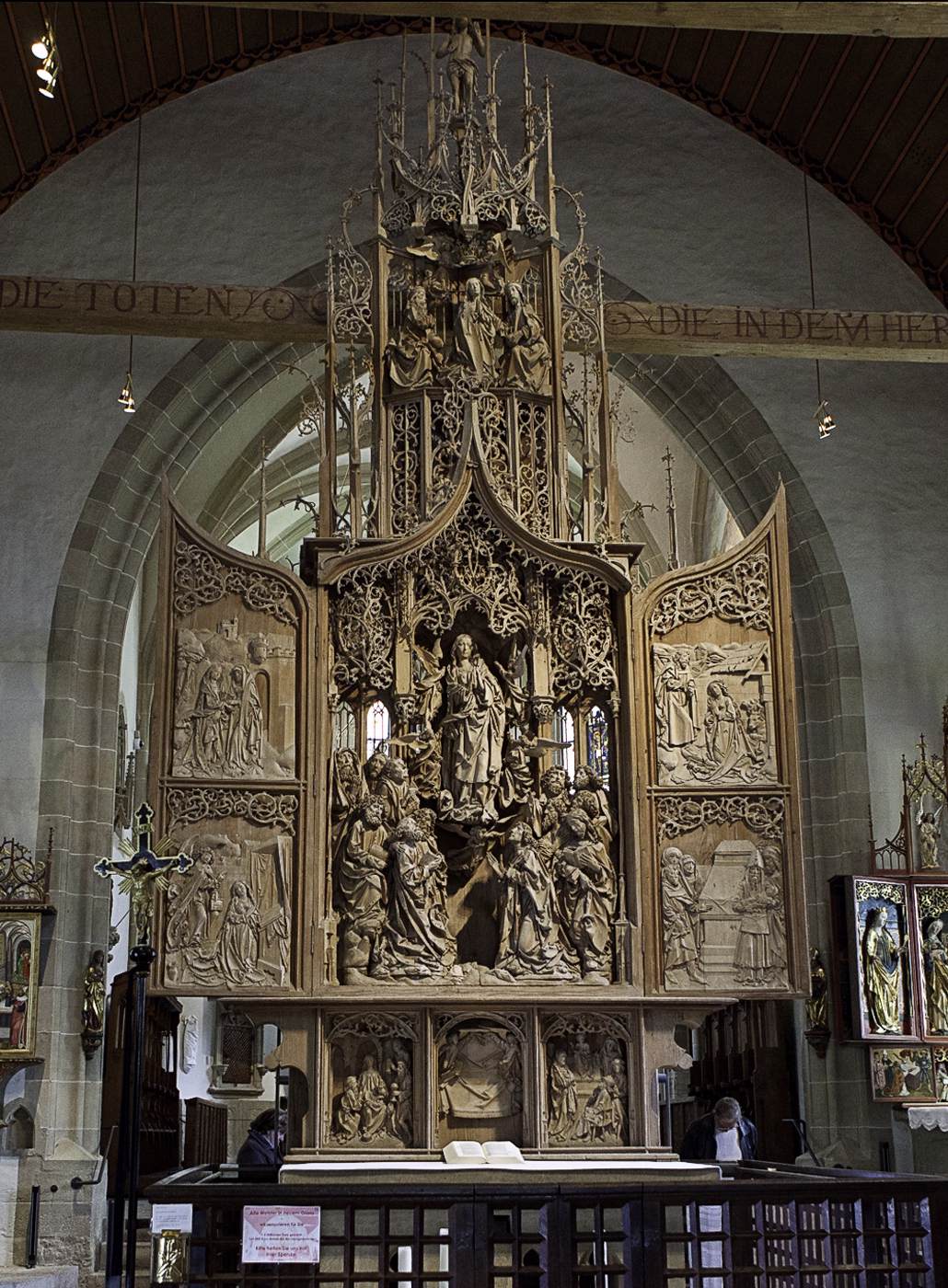 Mary's Altar by RIEMENSCHNEIDER, Tilman