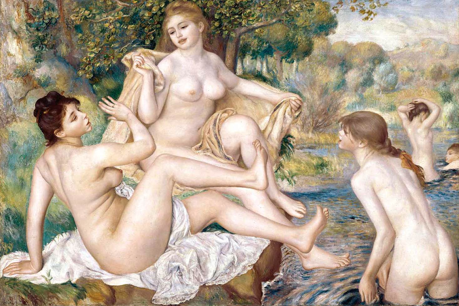 Large Bathers (Les Grandes Baigneuses) by WIMAR, Carl