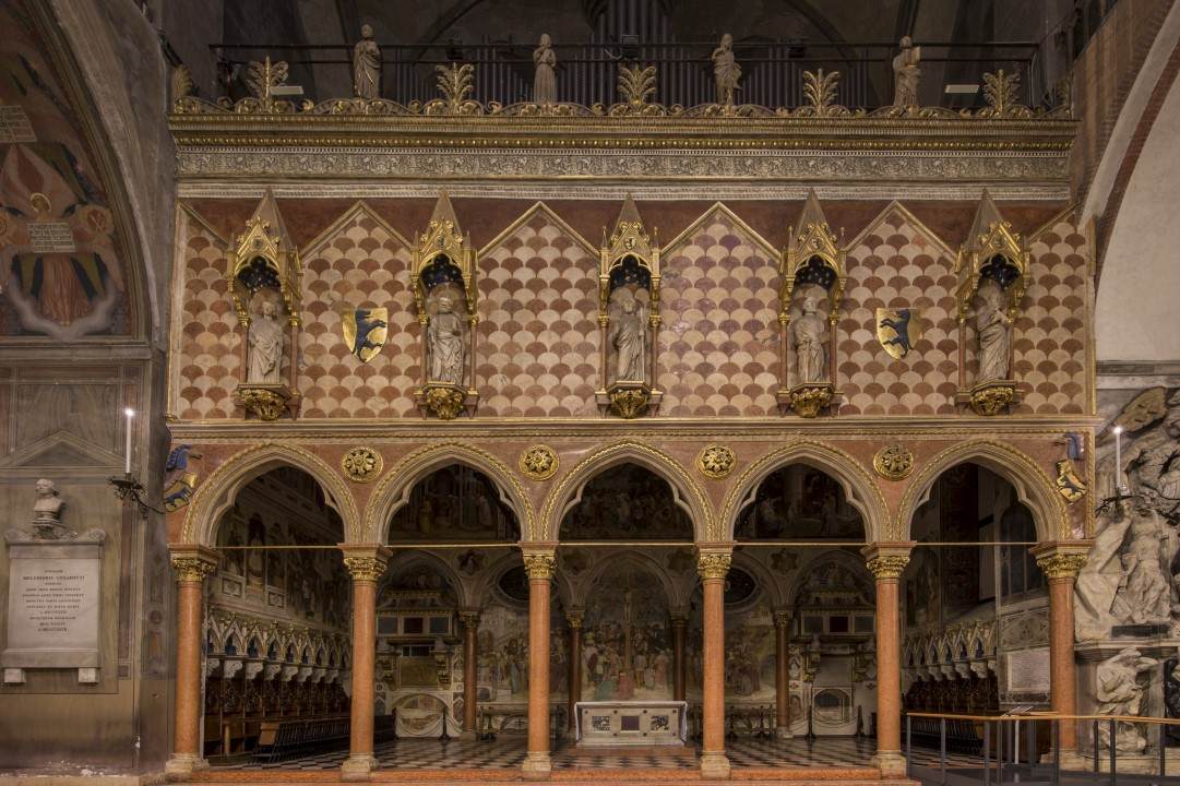 View of the Cappella di San Giacomo by ALTICHIERO da Zevio