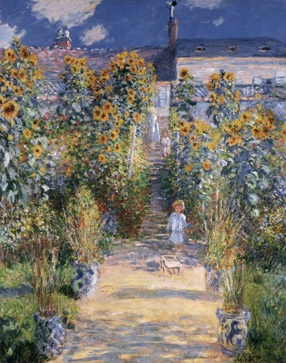 Monet's Garden in Vétheuil by