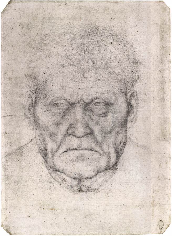 Head of an Old Man by PISANELLO