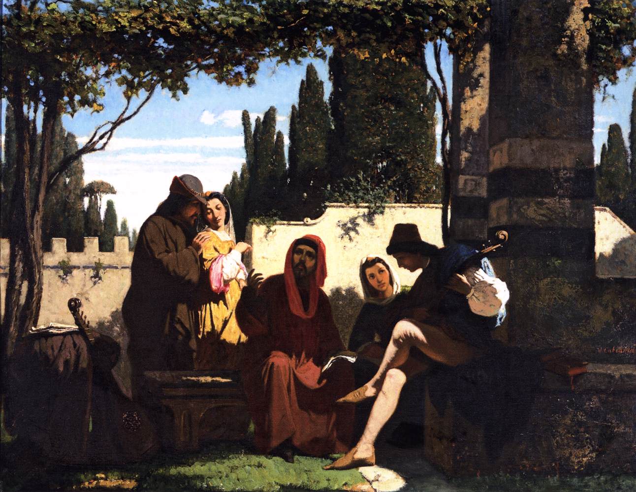 Tuscan Storytellers of the 14th century by