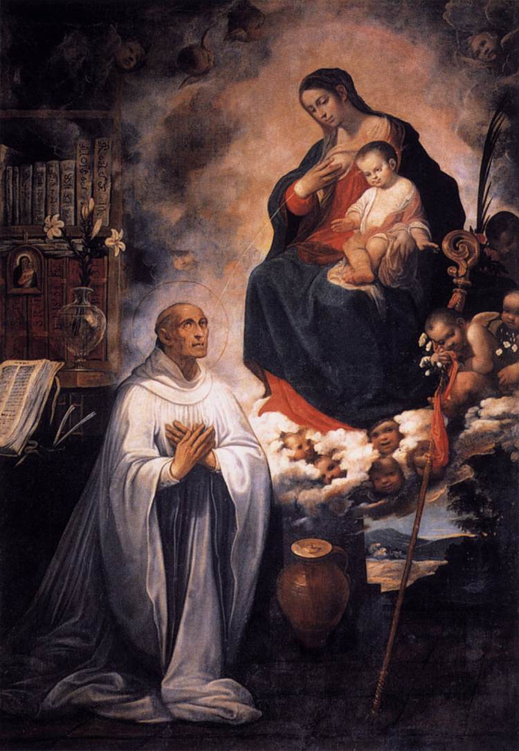 Vision of St Bernard by