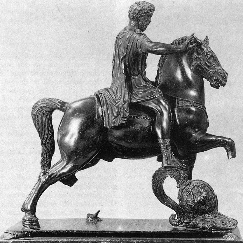 Equestrian statue of Marcus Aurelius by FILARETE