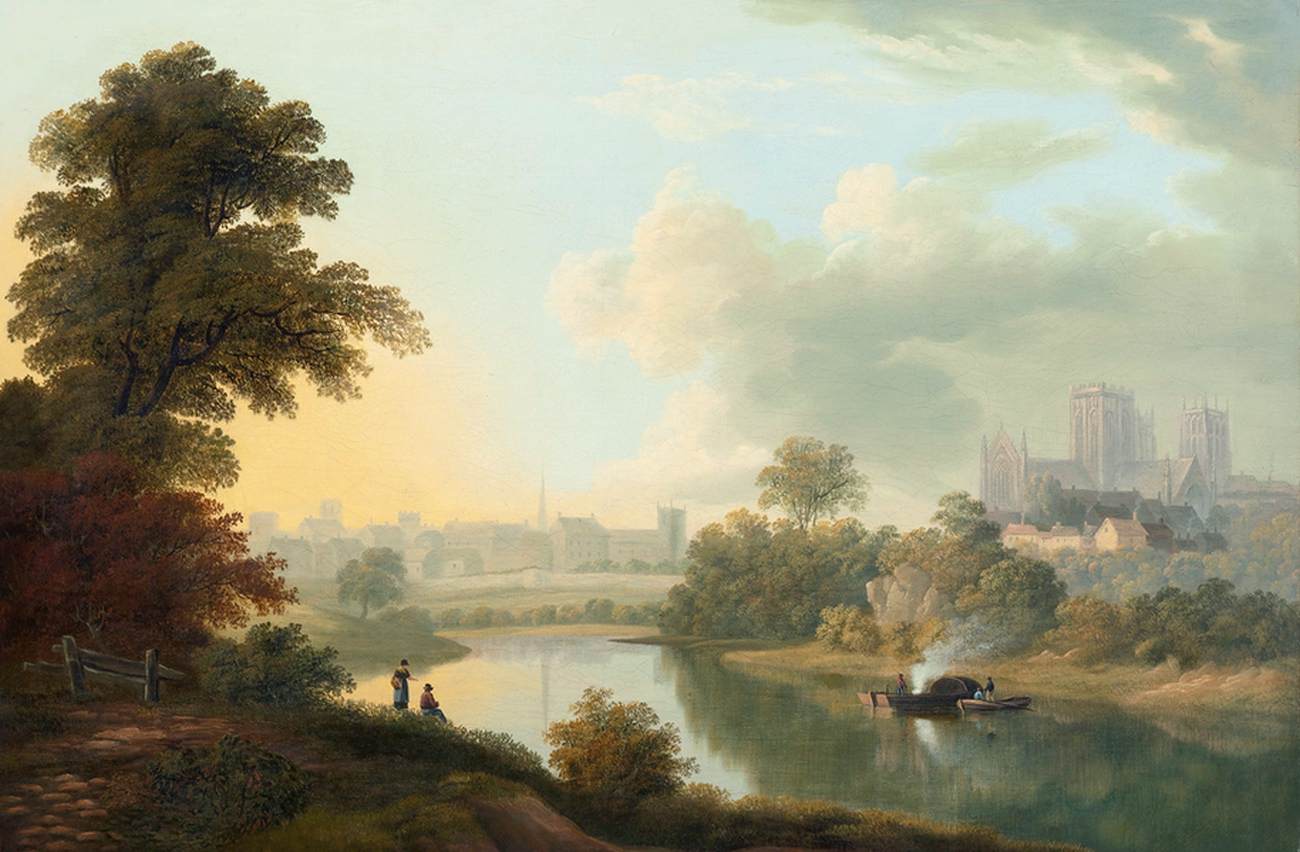 View of the City of York by