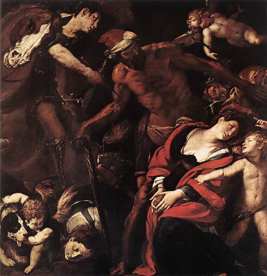 Martyrdom of Sts Seconda and Rufina by MORAZZONE