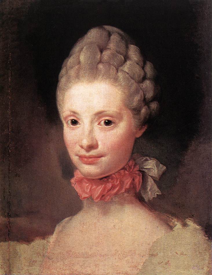 Maria Luisa of Parma by MENGS, Anton Raphael