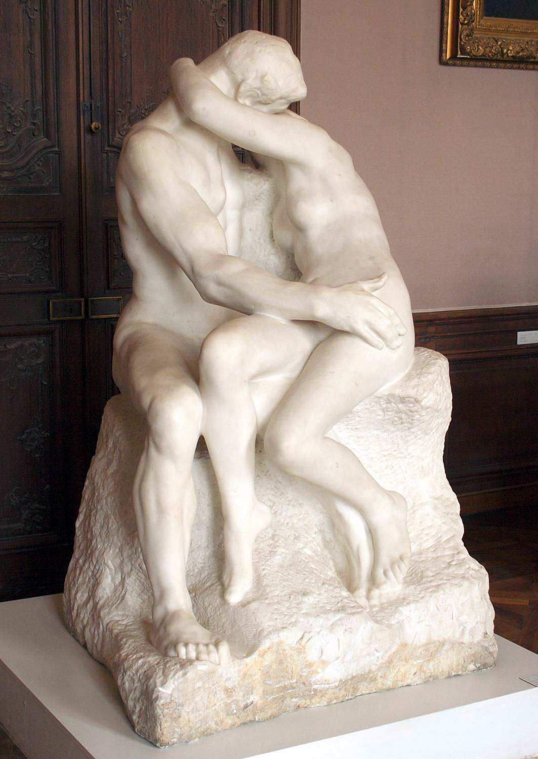 The Kiss by RODIN, Auguste