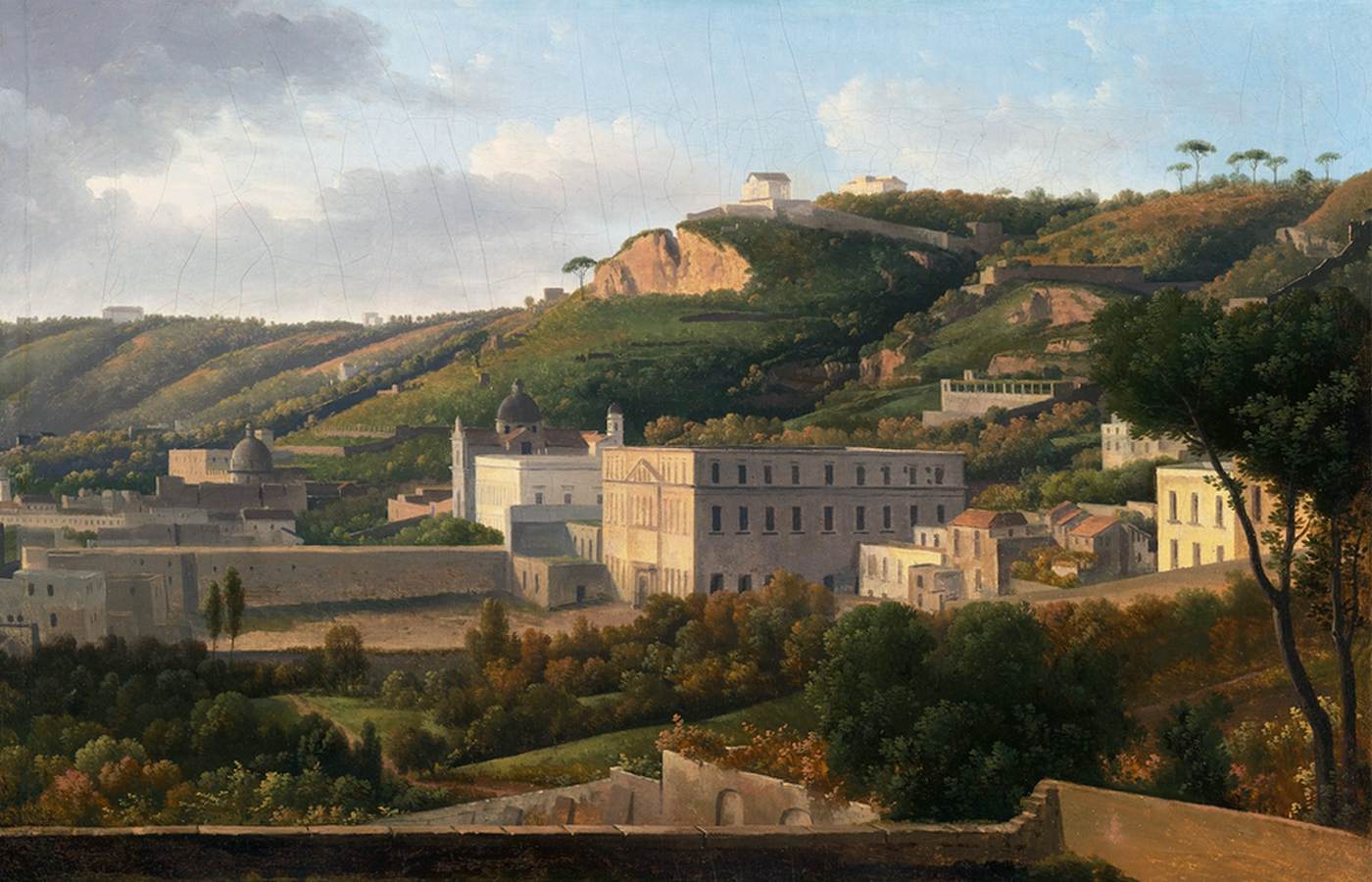 View of the Villa Lucia on the Vomero Hill, Naples by KLENZE, Leo von