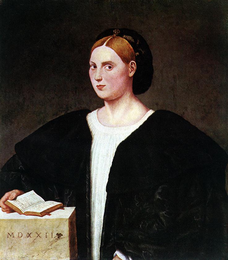 Portrait of a Woman by LICINIO, Bernardino