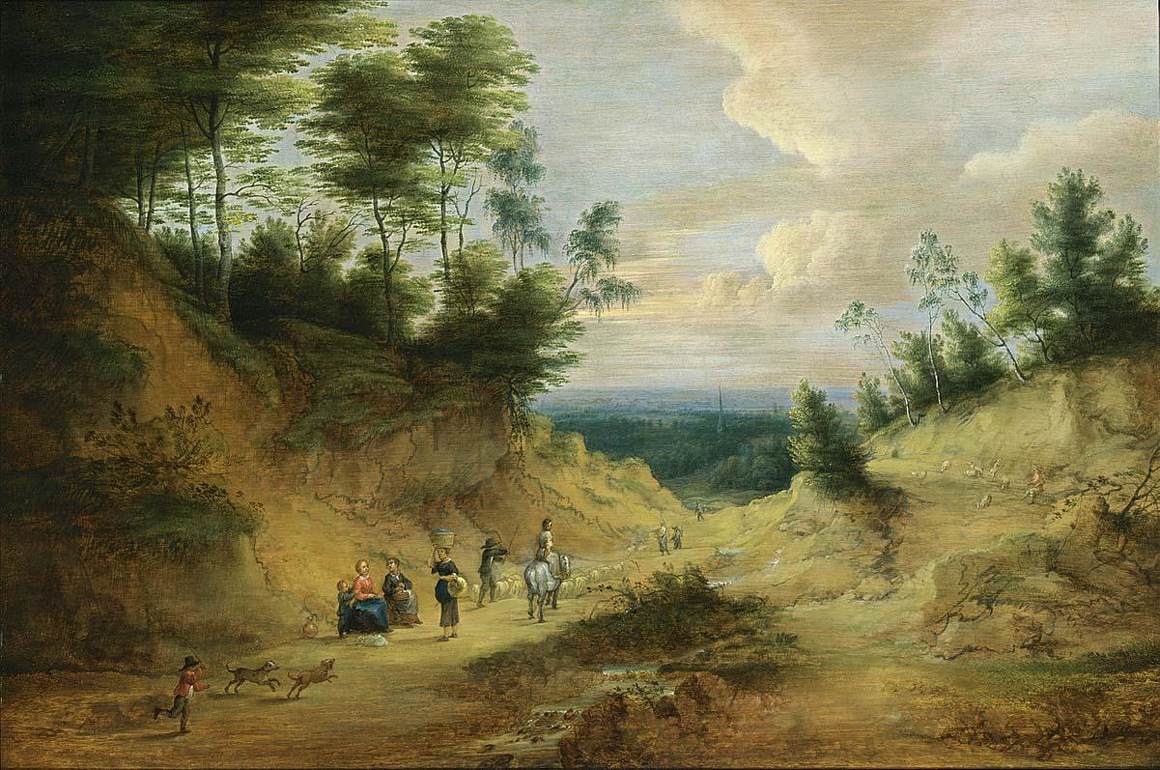 Wooded Dune Landscape by UDEN, Lucas van