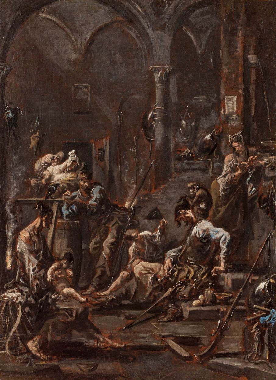 Soldiers and Beggars by MAGNASCO, Alessandro