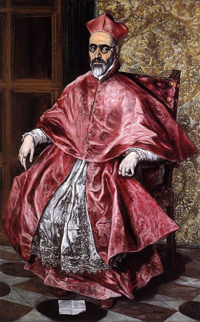 Portrait of a Cardinal by GRECO, El